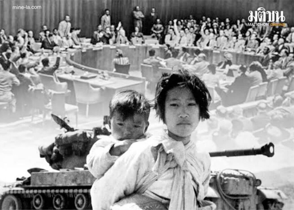 สงครามเกาหลี เริ่มต้นขึ้นเมื่อวันที่ 25 มิถุนายน 1950 เมื่อทหารประมาณ 75,000 นายจากกองทัพประชาชนเกาหลีเหนือเคลื่อนพ